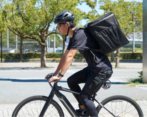 trabalhar na Austrália com Uber Eats delivery